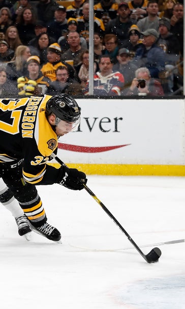 Bergeron scores OT winner to lift Bruins past Kings 5-4